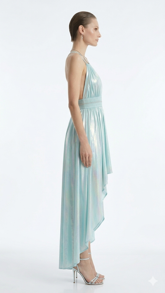 AMORE 26105 - Maxi Dress (Iridescent Polyester)